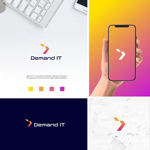 Design a logo for a modern & professional IT-consultancy business! Design by Wanpis