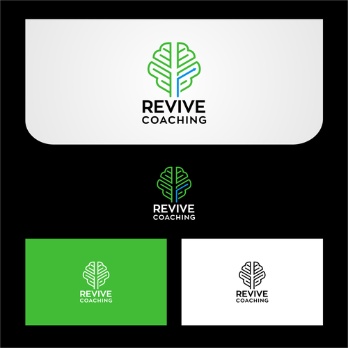 An inspiring logo for a brain injury recovery coach helping people to get their lives back Design by khar15ma89