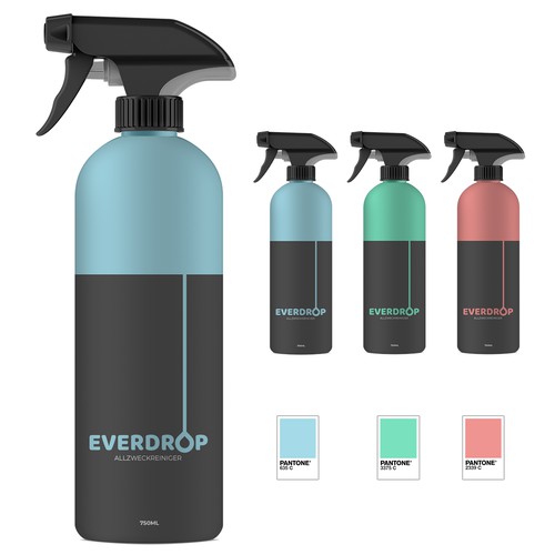 Premium Spray Bottle and Packaging for Cleaning Supplies-ontwerp door gs-designs