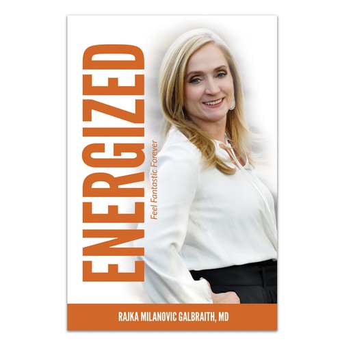Design a New York Times Bestseller E-book and book cover for my book: Energized Design by Retina99