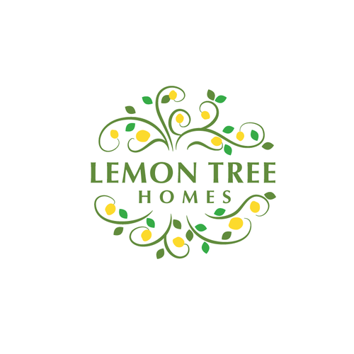 Lemon Tree Houses Logo Folegandros Island Resort in Greece! Design by NHawk
