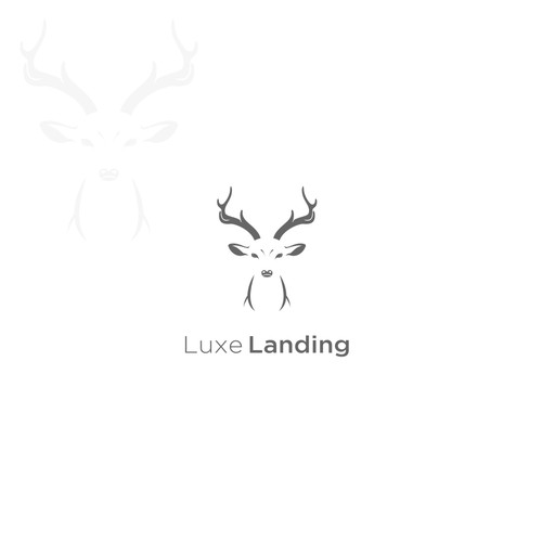 Brand Logo of Simple Design of a Stag (Male Deer) Head Design by Indra Ardiananta