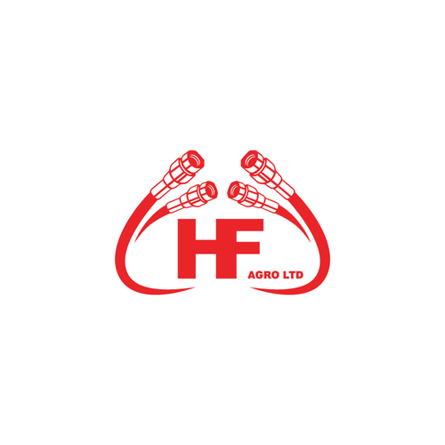Hydraulic hose shop logo Design by dmapesho