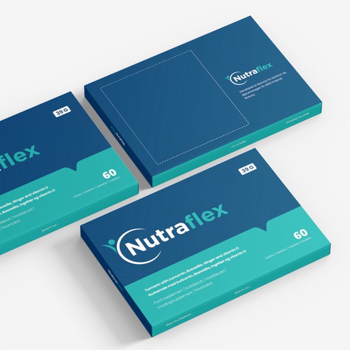 Health supplement box Design by CUPEDIUM