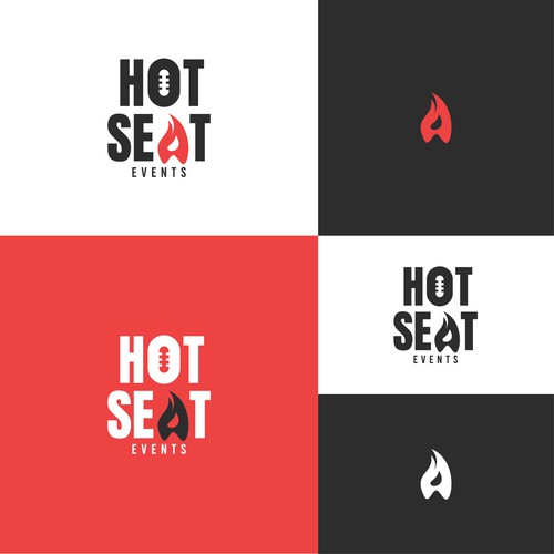 Impactful Logo For 'Hot Seat Events' – Learn from Industry Experts Through Livestreams & Events.-ontwerp door Fisminor