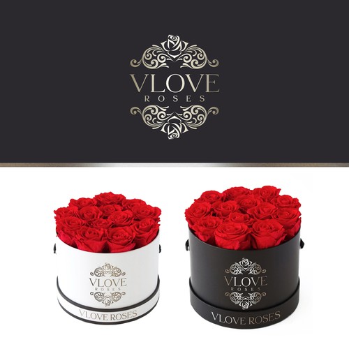 Luxury Real  Roses startup needs logo Design by T-Design