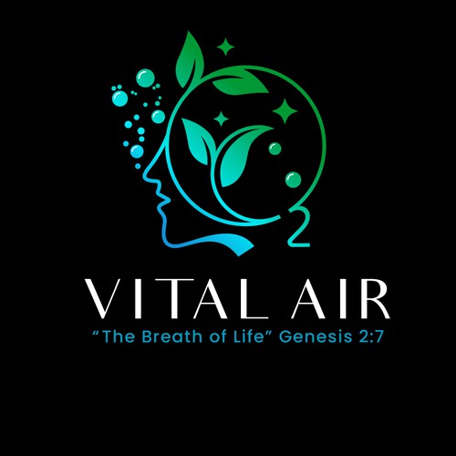 Design a profound, fun logo symbolizing OXYGEN bringing life/healing to the body; it is RUNNING at optimal performance. Design by Tanny Dew ❤︎