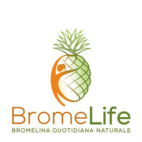 BromeLife - Logo Design for Bromelain natural supplement
