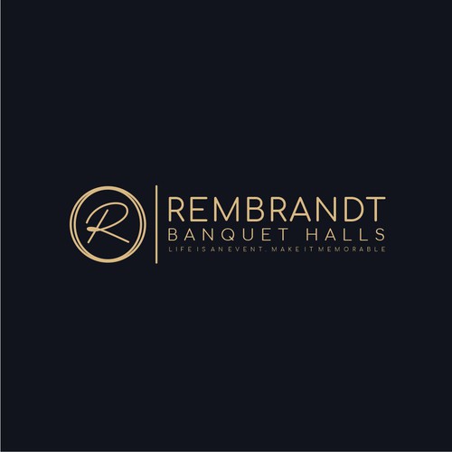 Visually appealing modern logo/font face for our contemporary industrial banquet hall Réalisé par UMI.HAMASAH