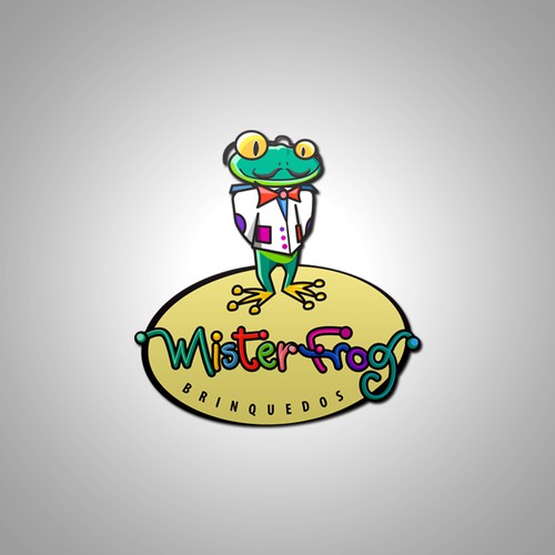 Mister Frog Toy Shop Searchs: Logo + Visual Identity Design by kawmazz
