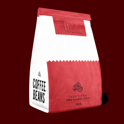 Coffee beans & boxes backage Design by Youssef ELAASSIRI