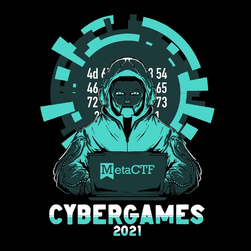 Hacking cybersecurity competition t-shirt design Design by Xolliter