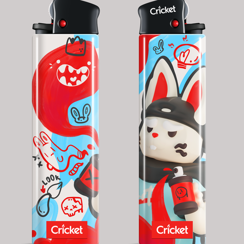 Create illustrations for a limited collection of Cricket Lighters (Multiple Winners) Design by Ketsuryh