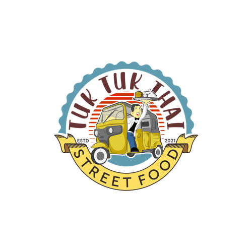 Tuk Tuk Thai - Logo for a thai restaurant-ontwerp door RikiArt