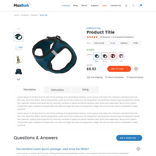 Webpage Design (e-commerce) - Guaranteed - Top Rated - Highly Responsive Design by Dezine Crazy