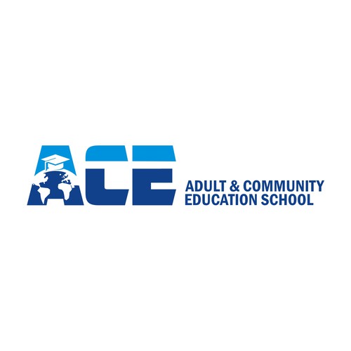 ACE School logo Design by Warnaihari