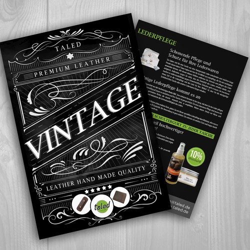 Postcard, flyer or print contest entry by zenefashions