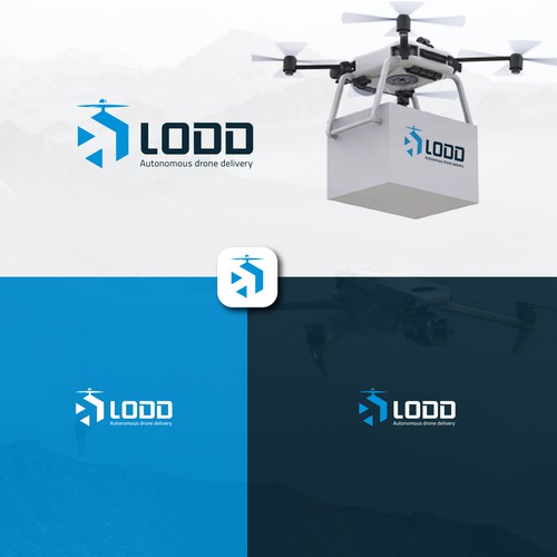 lodd - Design the modern logo of a drone delivery services venture Design by ClaudioRegina