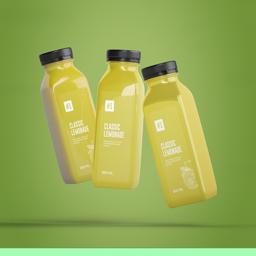 Designs | Design Modern And Homey Classic Lemonade Bottle Label ...