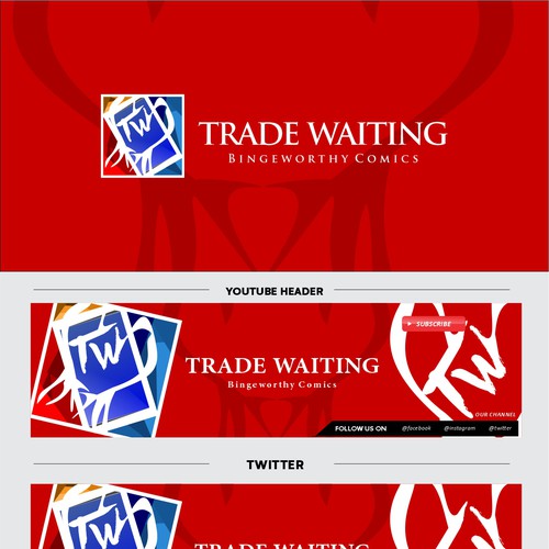 SUPER iconic pop-art style logo and social media branding for a nerd media related blog Design by Kheyra_Aulia