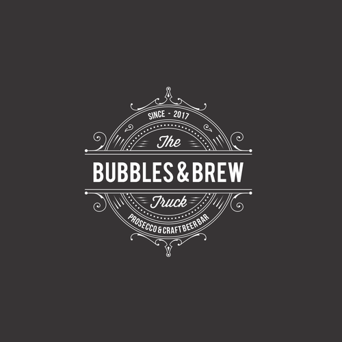 Design a vintage Prosecco & Craft Beer Van logo for mobile bar company ...