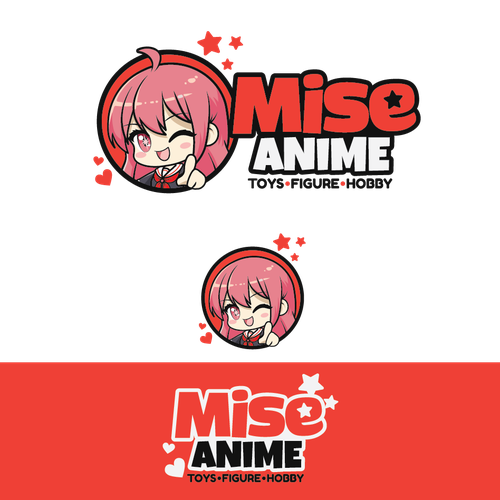 Anime Shop Logo for new anime community site Design réalisé par GRAAFILINE