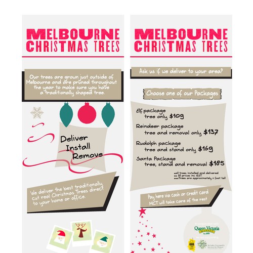 Banner for stall at Queen Vic Market. Yeaaaah! Signage contest