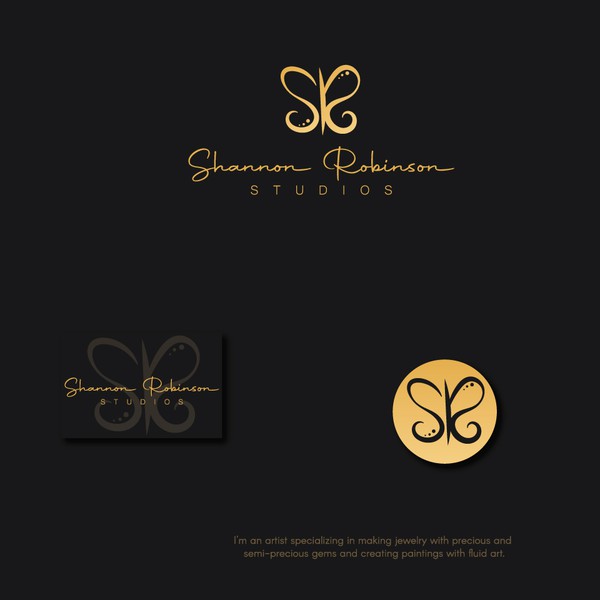 Design by Ema_design" ♡ titled "SHANNON ROBINSON STUDIOS LOGO"
