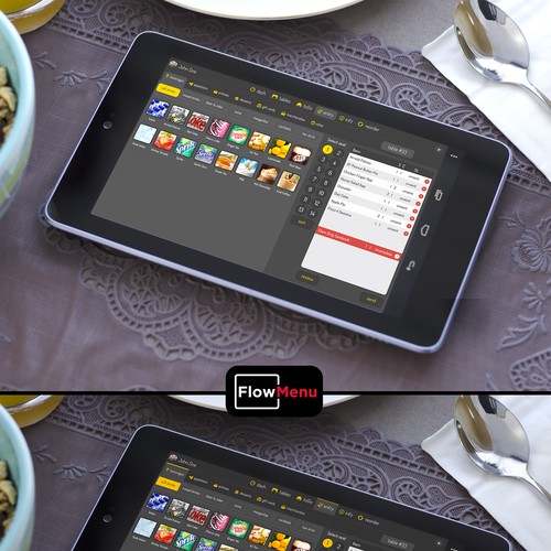 Redesigning a new user interface for a restaurant point-of-sale system Design by christiang