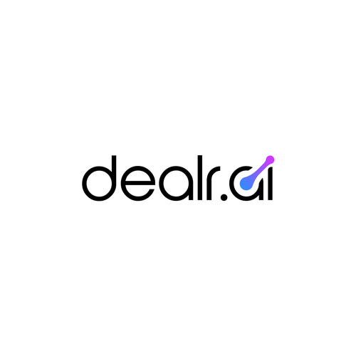 Create a simple and techy logo for a new AI product for dealr.cloud - dealr.ai Design by .May