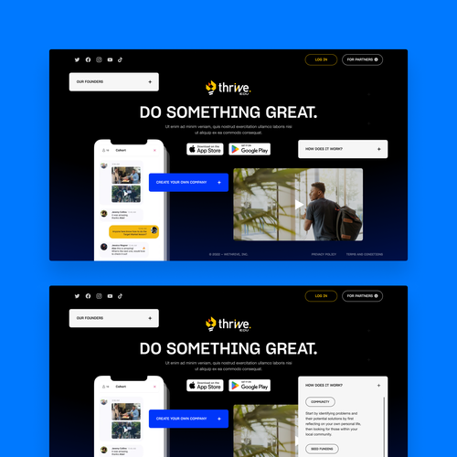 Forbes-listed company needs website for Gen-Z users Design by Rostyslav Pavliukh™