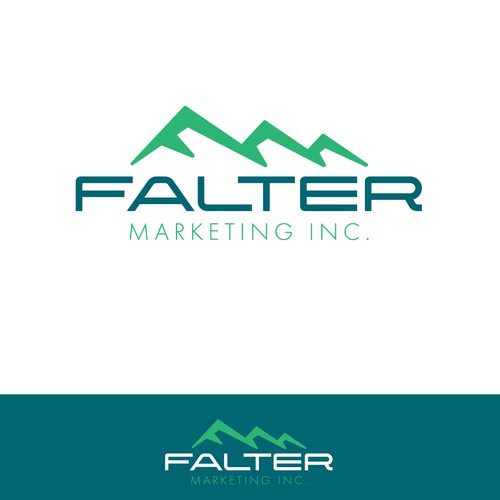 Falter Marketing Logo Design by StompStock.com