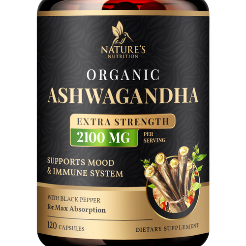 Ashwagandha Design Needed for Nature's Nutrition Design by Studio MH