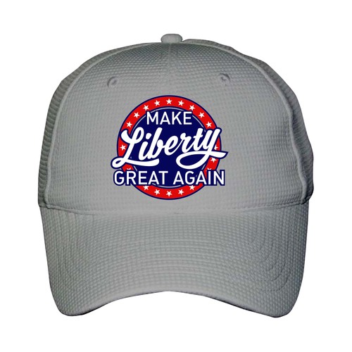 Design by ARTDESIGN76✅ titled "Make Liberty Great Again"