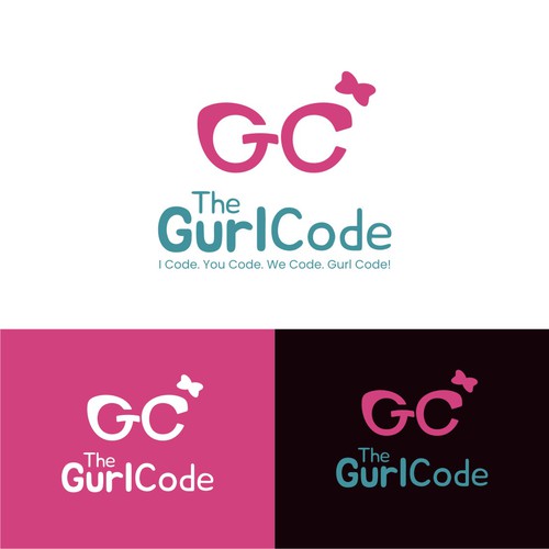 Ultimately the Cutest Dopest Techiest Logo & Website for Girls!!! Design by kubusIDE