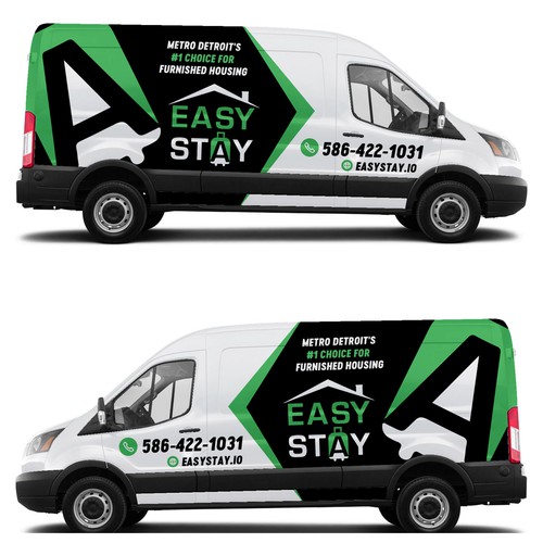 Designs | Easy Stay - First Fleet Van Design | Car, truck or van wrap ...