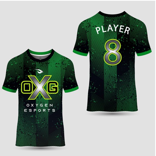 Oxygen Esports Home Jersey 