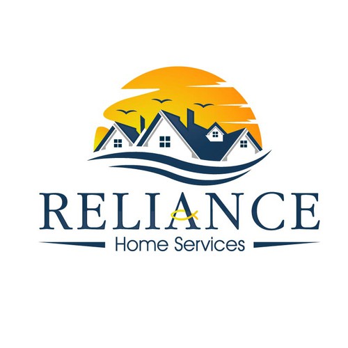 Logo for Reliable and Trustworthy Home Services Company Located on the Beach Design by NOSHA bizsol