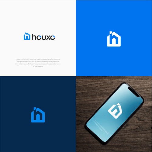 ISO: High-Tech Luxury Logo For Our Cutting Edge Real Estate Brokerage Design by R.one