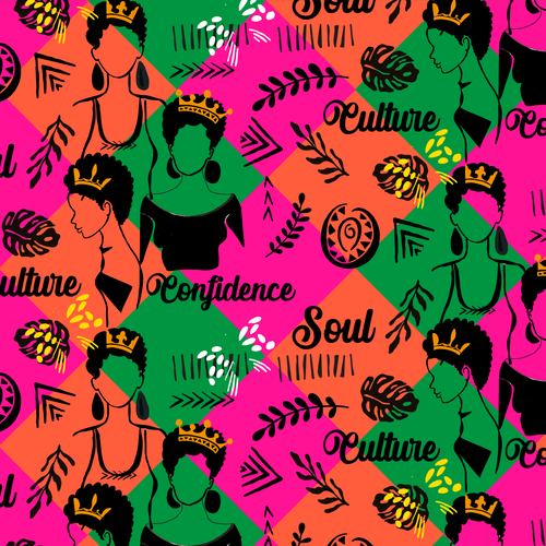 Apparel/Textile Designs - Women of Color Inspired Designs Design by ash00 Designs