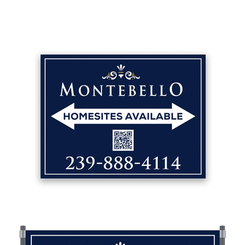 Upscale and Sophisticated New Homes for Sale - Signage Design by GraphicVersa