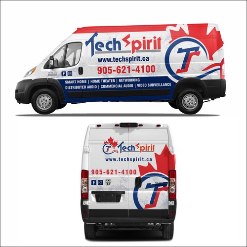 Design a Van Wrap for security systems installation Company Design by dnite