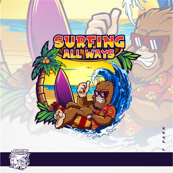 Design by Lopeh titled "Surfing"