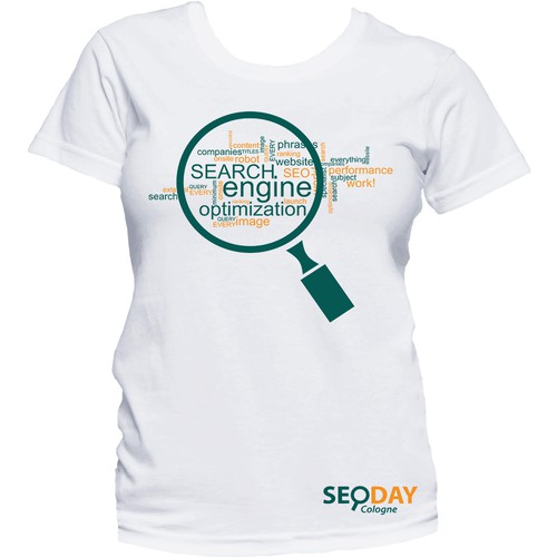Creative & awesome t-shirt design wanted for SEO event in Germany Design by hanzjingan