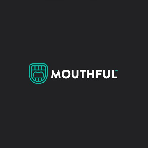 Strong, spunky yet clean logo for mouthful Design by Siapareza