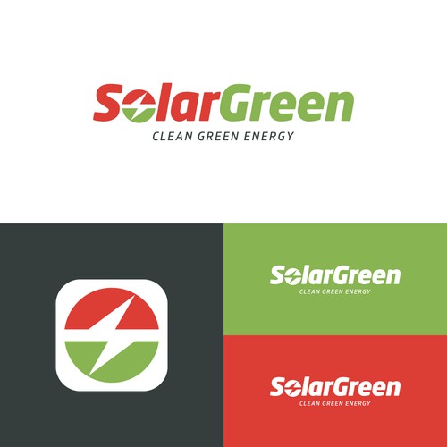 Logo for solar retailer, SolarGreen Réalisé par ARA designs