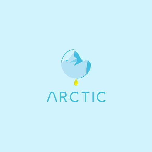 Arctic branded vitamins and fish oil products logo design. Design by lanmins021