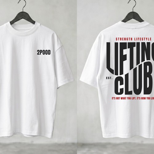 "Lifting Club T-shirt" winning T-shirt