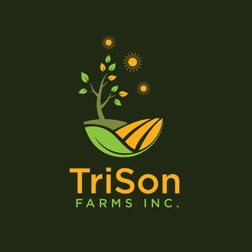 Create a modern logo incorporating 3 suns/agriculture for a well known Canadian marketing company Réalisé par Brand Mania