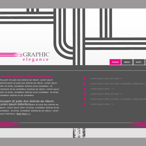 One page Website Templates Design by 2ff